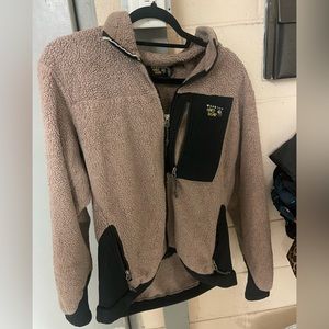 Mountain hard wear Sherpa zip up